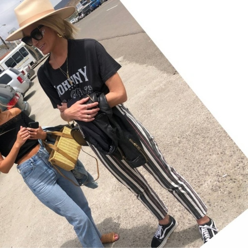 FRAME le Sylvie striped pants 28